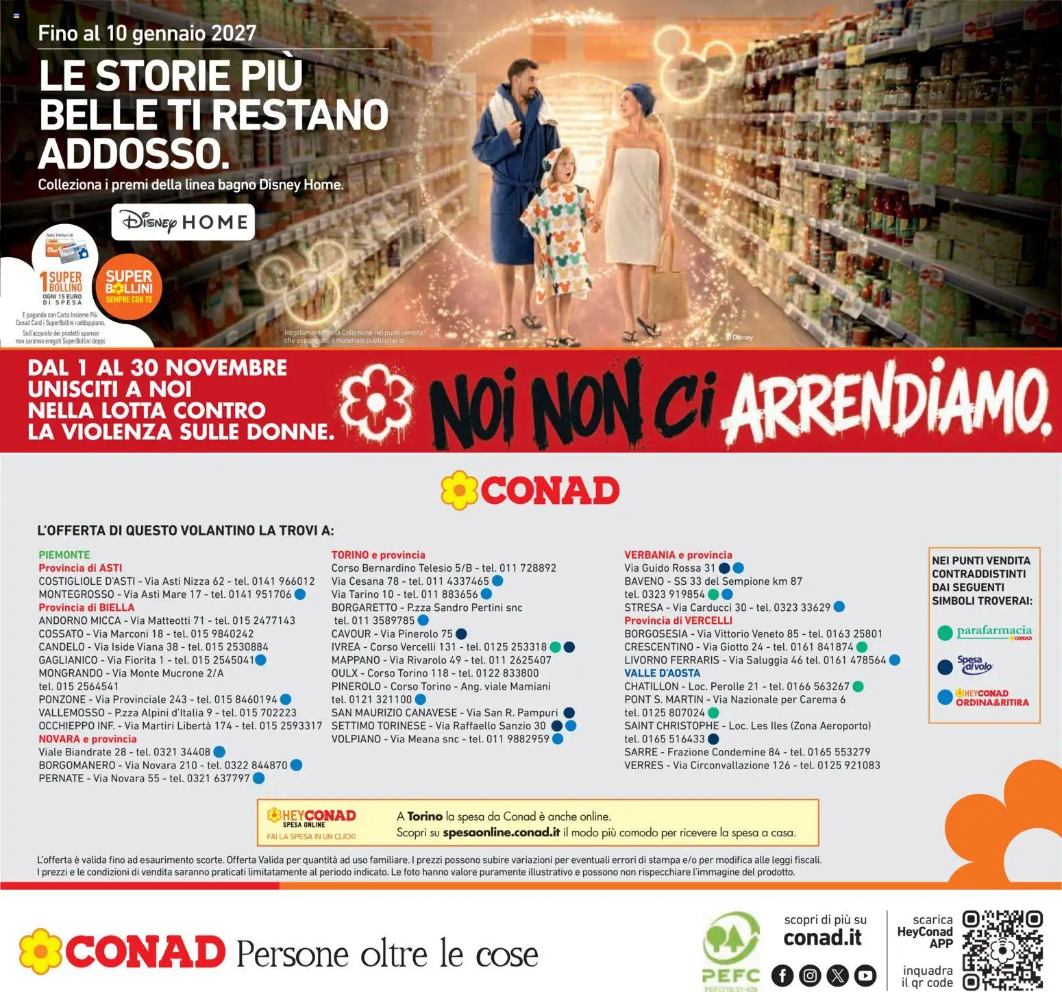 Volantino Conad del 22/10/2026 | Pagina: 28 | Prodotti: Tè, Stampa, Raffaello, Bagno