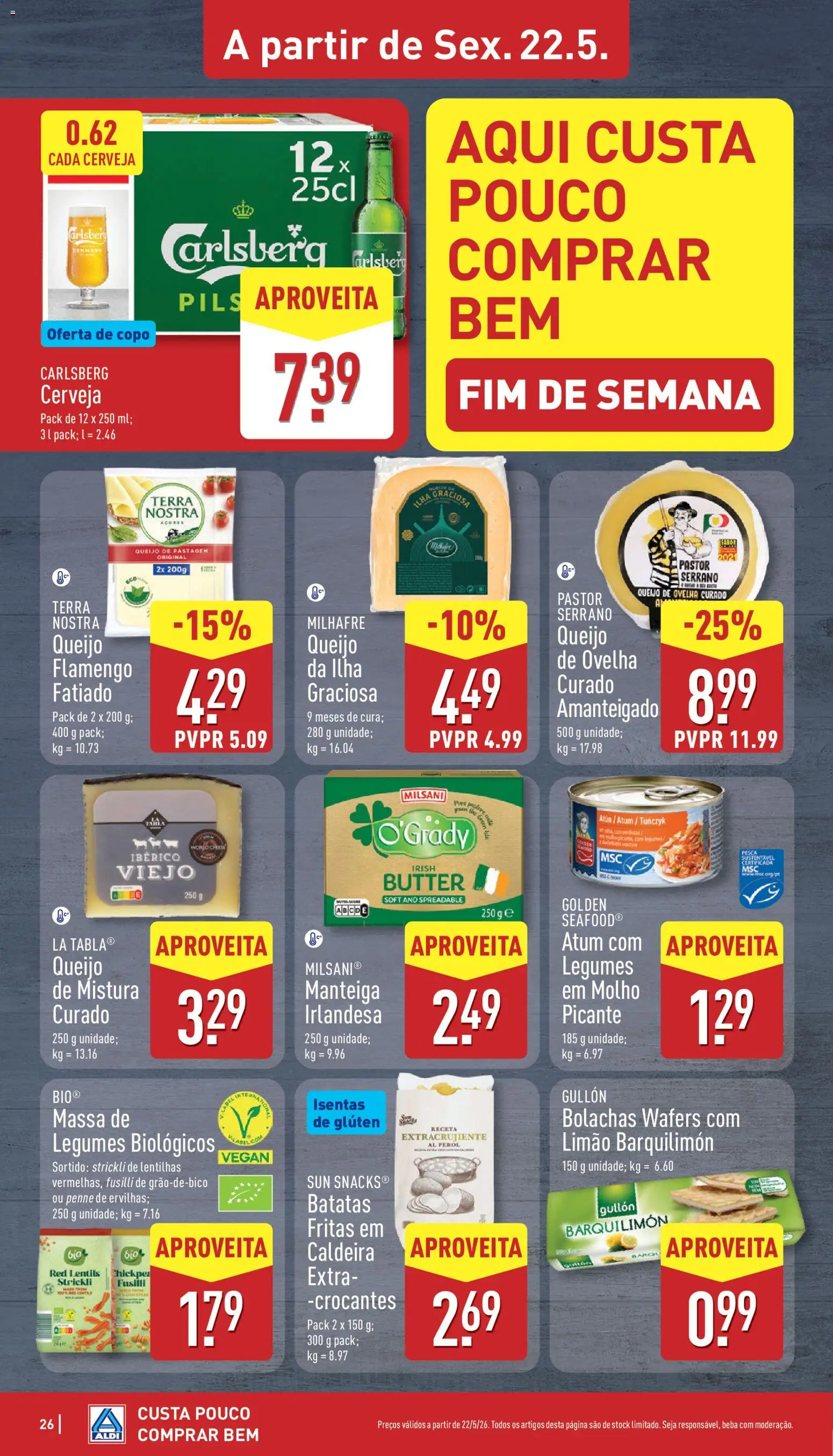 Aldi folheto | 18/05/2026 |  🎉 Como obter um desconto limitado? Poupe ainda hoje! | Portugal