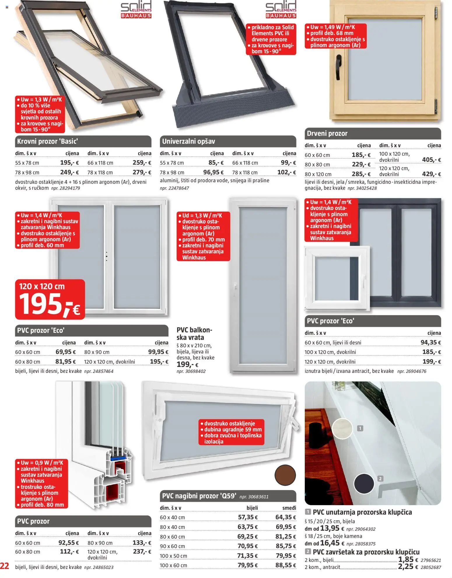 Bauhaus katalog | vrijedi od 01.07.2026 | Stranica: 22