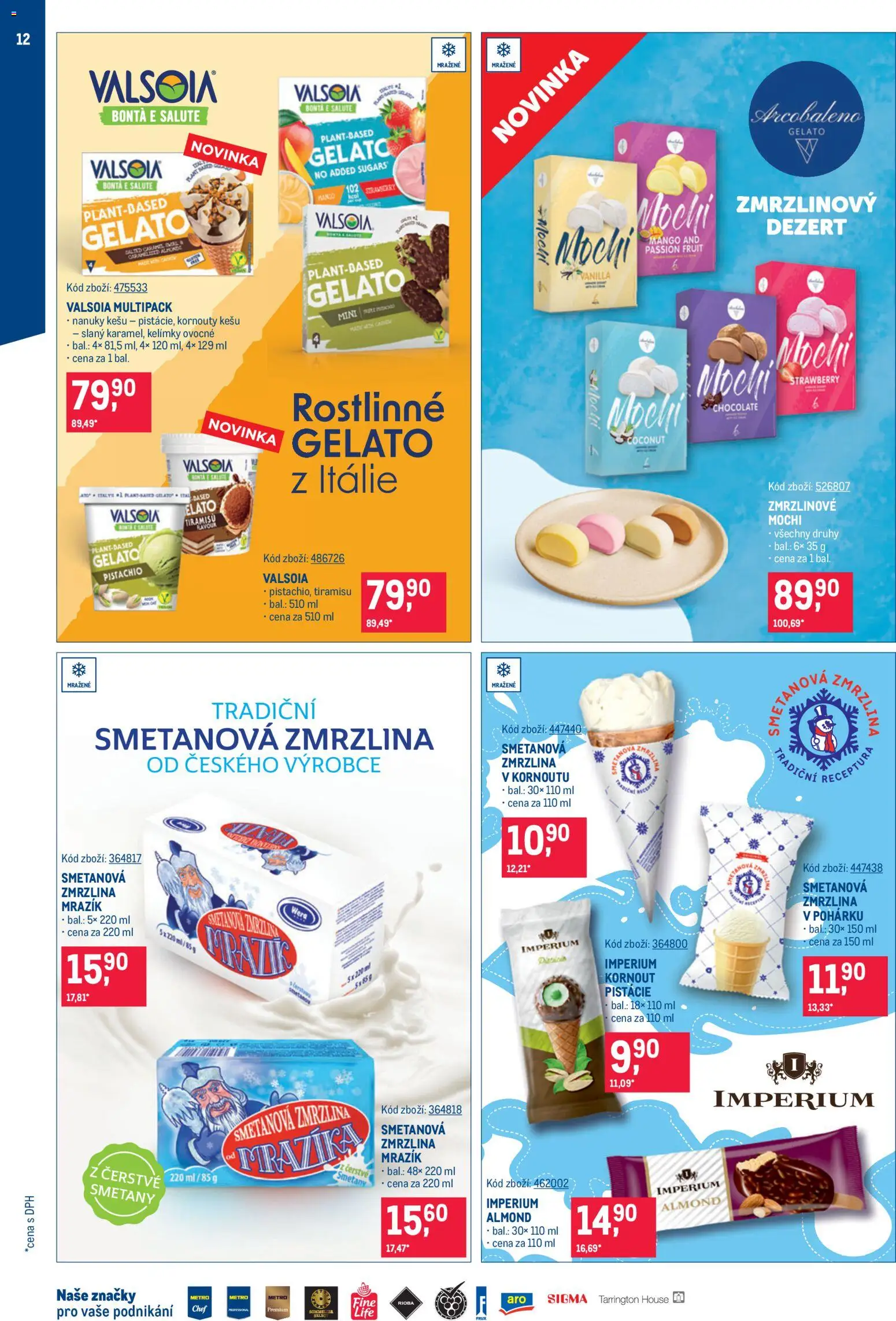 Makro leták - Zmrzliny od 01.07.2026 | Strana: 12