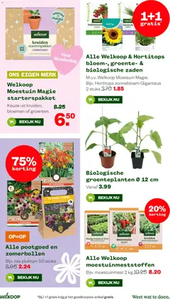 Welkoop folder - Voorbeeld van een folder van Welkoop, geldig van 27.04.2026 | Pagina: 10 | Producten: Tas, Bloemen, Fruit