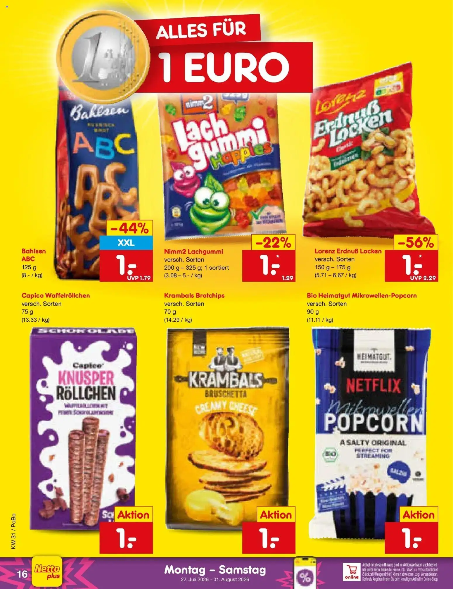 Netto Marken-Discount Prospekt Bochum – gültig ab 27.07.2026 | Seite: 26