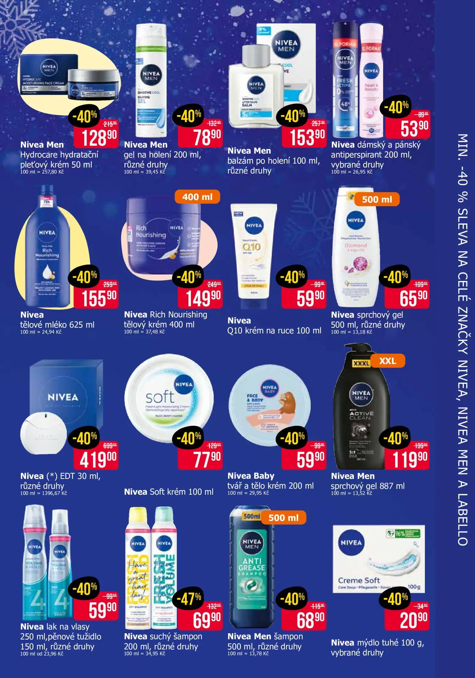 TETA Drogerie leták od 21.10.2026 | Strana: 3 | Produkty: Tělové mléko, Krém na ruce, Mléko, Gel na holení