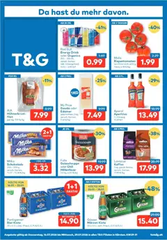 T&G Kärnten ab 16.07.2026 gültig