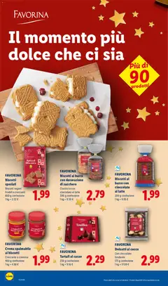 Anteprima del volantino FAVORINA Biscotti al burro con cioccolato al latte, 200 g confezione valido a partire dal 08/10/2026 | Pagina: 46 | Prodotti: Crema, Cioccolato, Biscotti, Decorazione