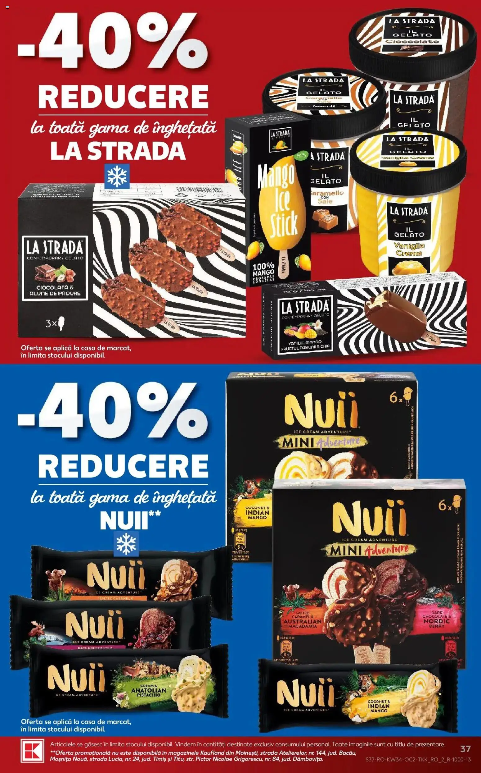 Kaufland Curtea de Argeș 19.08.2026 - Revista si Oferta | Pagină: 37 | Produse: Alune, Cremă, Ciocolată, Mango