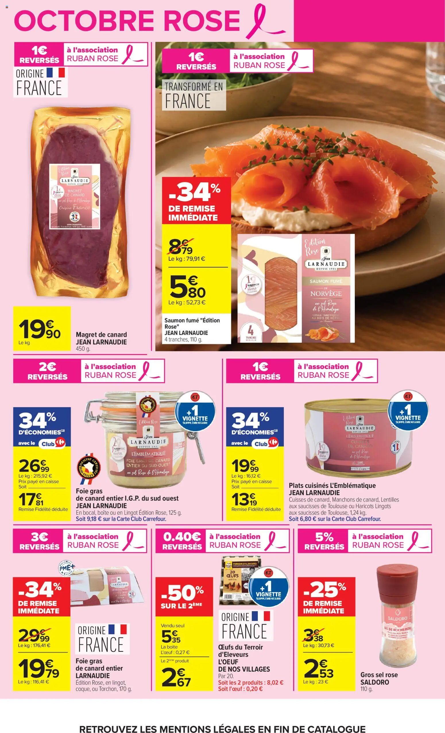 {H1} | Page: 8 | Produits: Canard, Lentilles, Boîte œufs, Sel