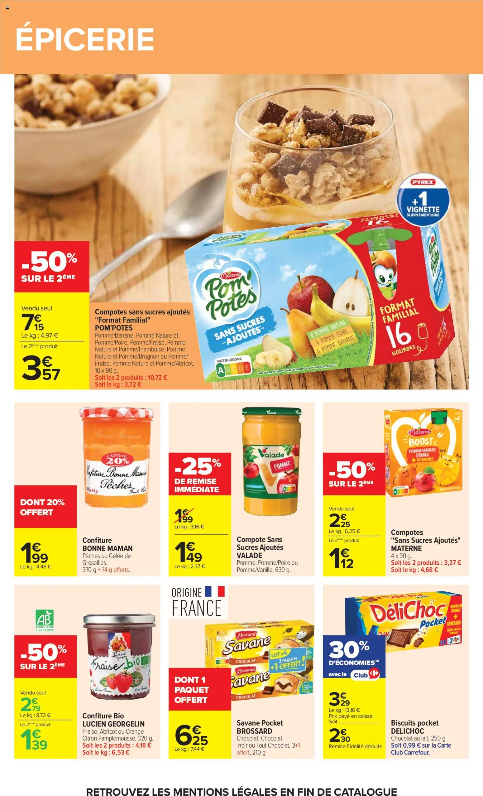 {H1} | Page: 32 | Produits: Pom'potes, Chaise, Gelée, Biscuits