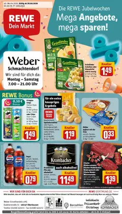 Rewe Prospekt Oberhausen ab 28.09.2026 gültig