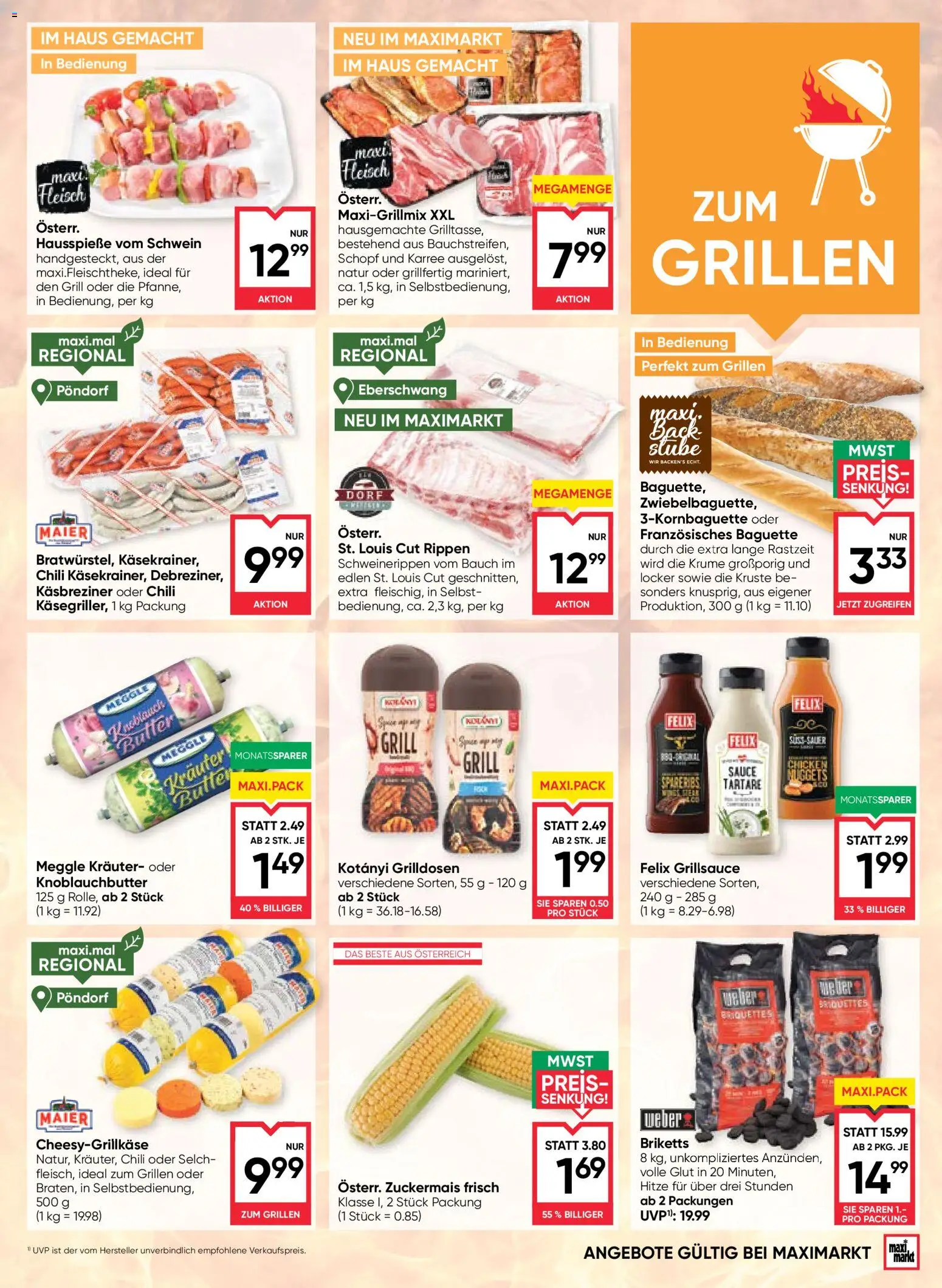 Maximarkt Flugblatt gültig ab 09.07.2026 | Seite: 7 | Produkte: Knoblauch, Chili, Jääkaappipakastin, Grill