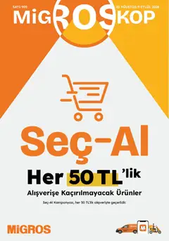 20 Ağustos 2026 tarihinden itibaren geçerli olan Migros kataloğu önizlemesi