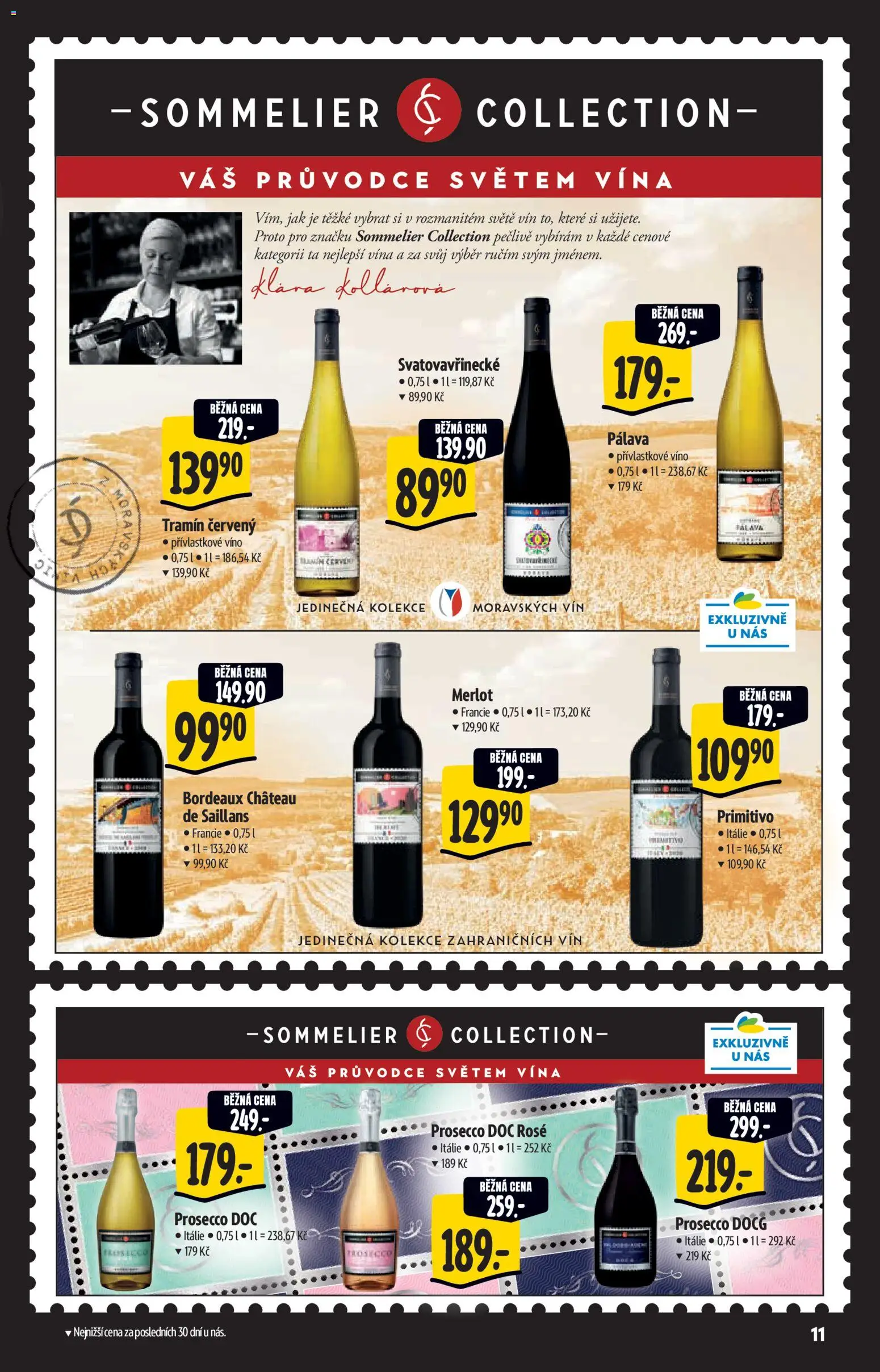 Albert katalog - Supermarket od 01.07.2026 | Strana: 11 | Produkty: Prosecco, Víno, Primitivo, Tramín červený