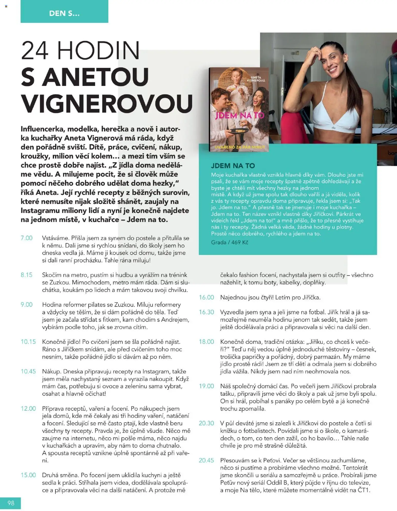 Knižní klub magazín od 01.10.2026 | Strana: 98 | Produkty: Věci do školy, Ovoce, Hodiny, Těstoviny