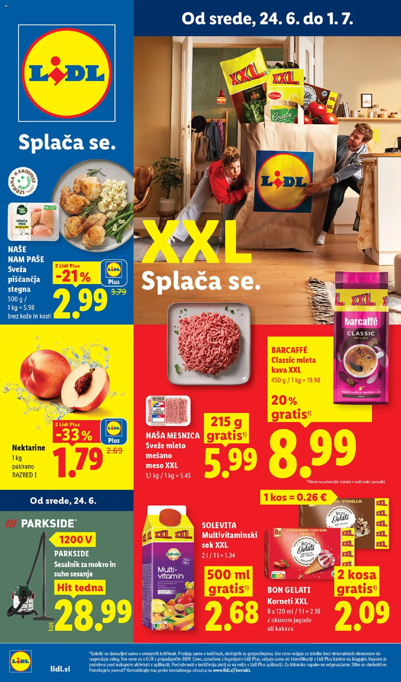 Novi Lidl katalog ponudbe – veljaven od 24.06.2026 | Stran: 1