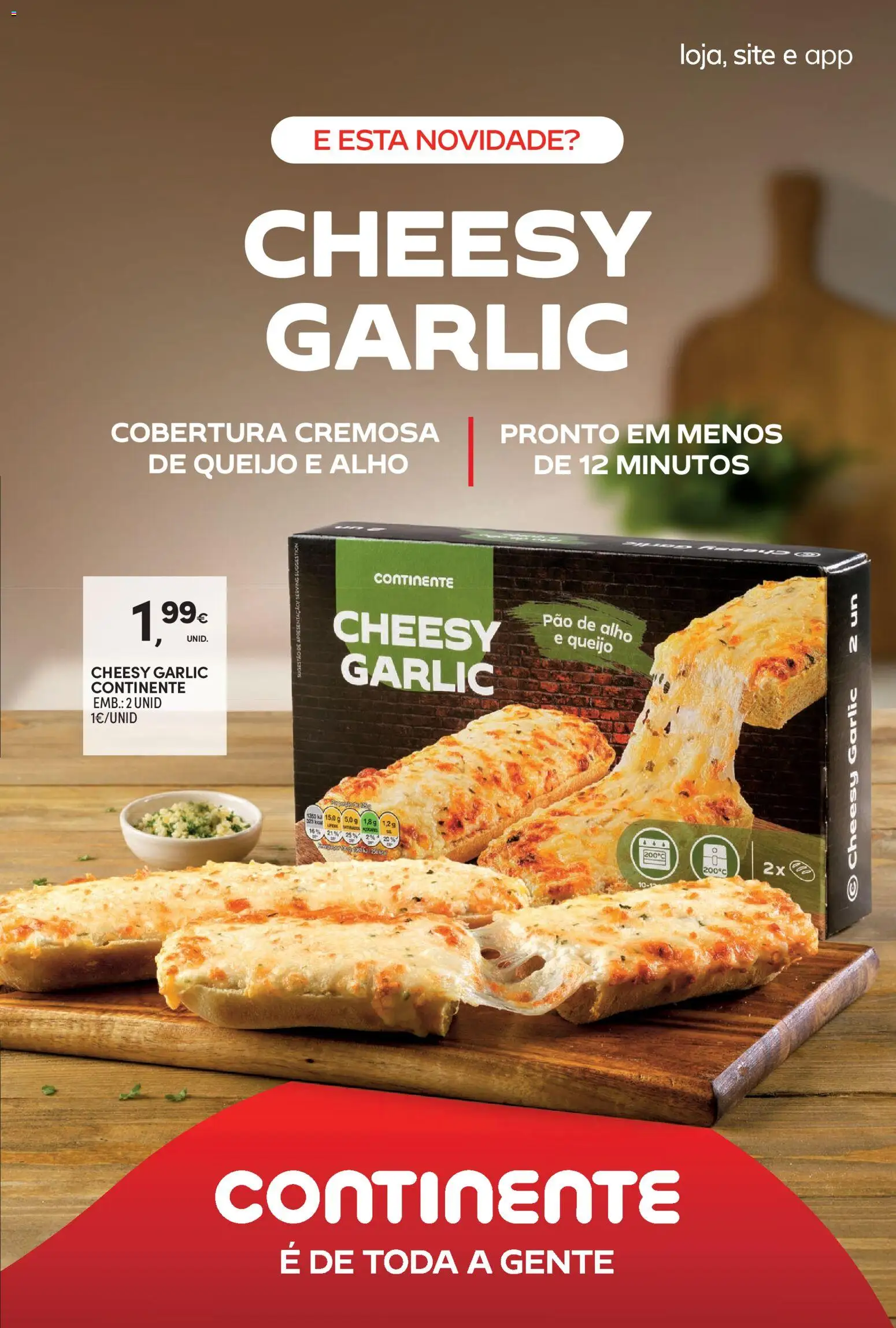 Continente Semanal Continente Bom Dia │ válido de 21/07/2026 | Página: 10 | Produtos: Queijo, Pão