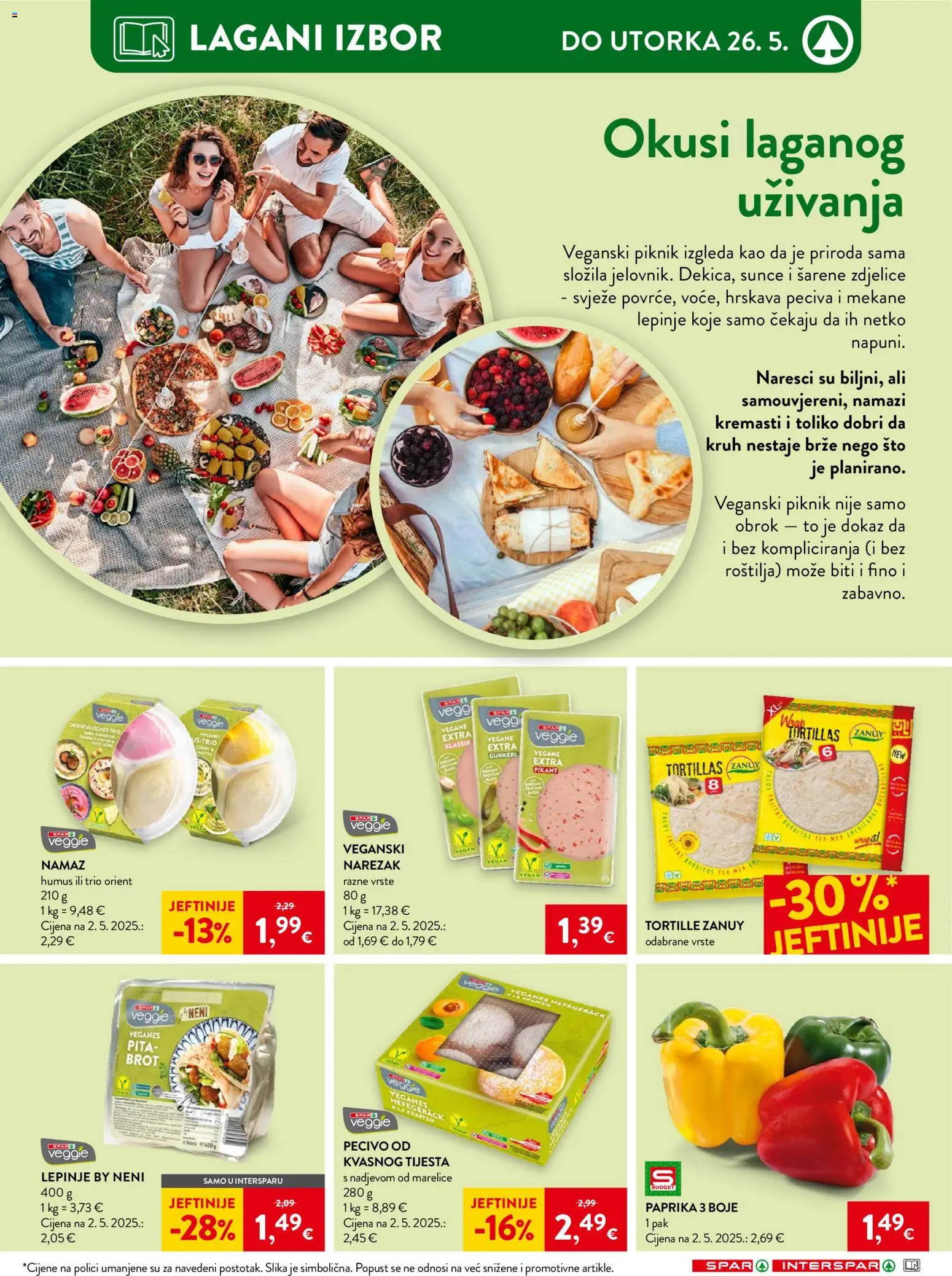 Spar katalog | vrijedi od 20.05.2026 | Stranica: 22 | Proizvodi: Marelice, Paprika, Pecivo, Humus