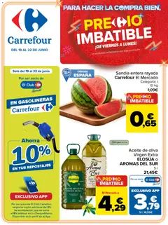 Vista previa Carrefour Precio Imbatible válido desde el 19.06.2026