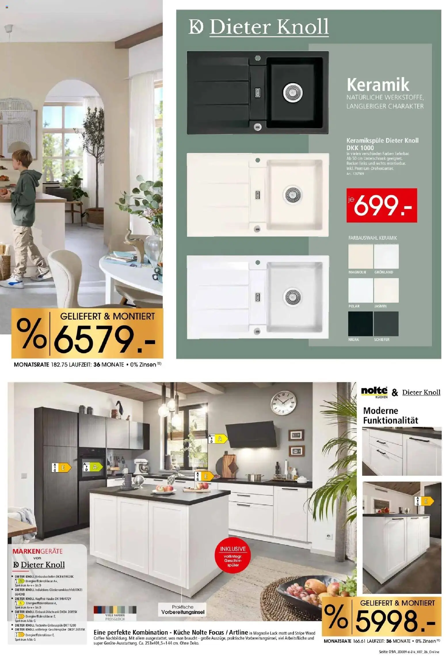 Zurbrüggen Küchen für ihr Zuhause – gültig ab 12.09.2026 | Seite: 11 | Produkte: Geschirrspüler, Küche, Unterschrank, Kuchen