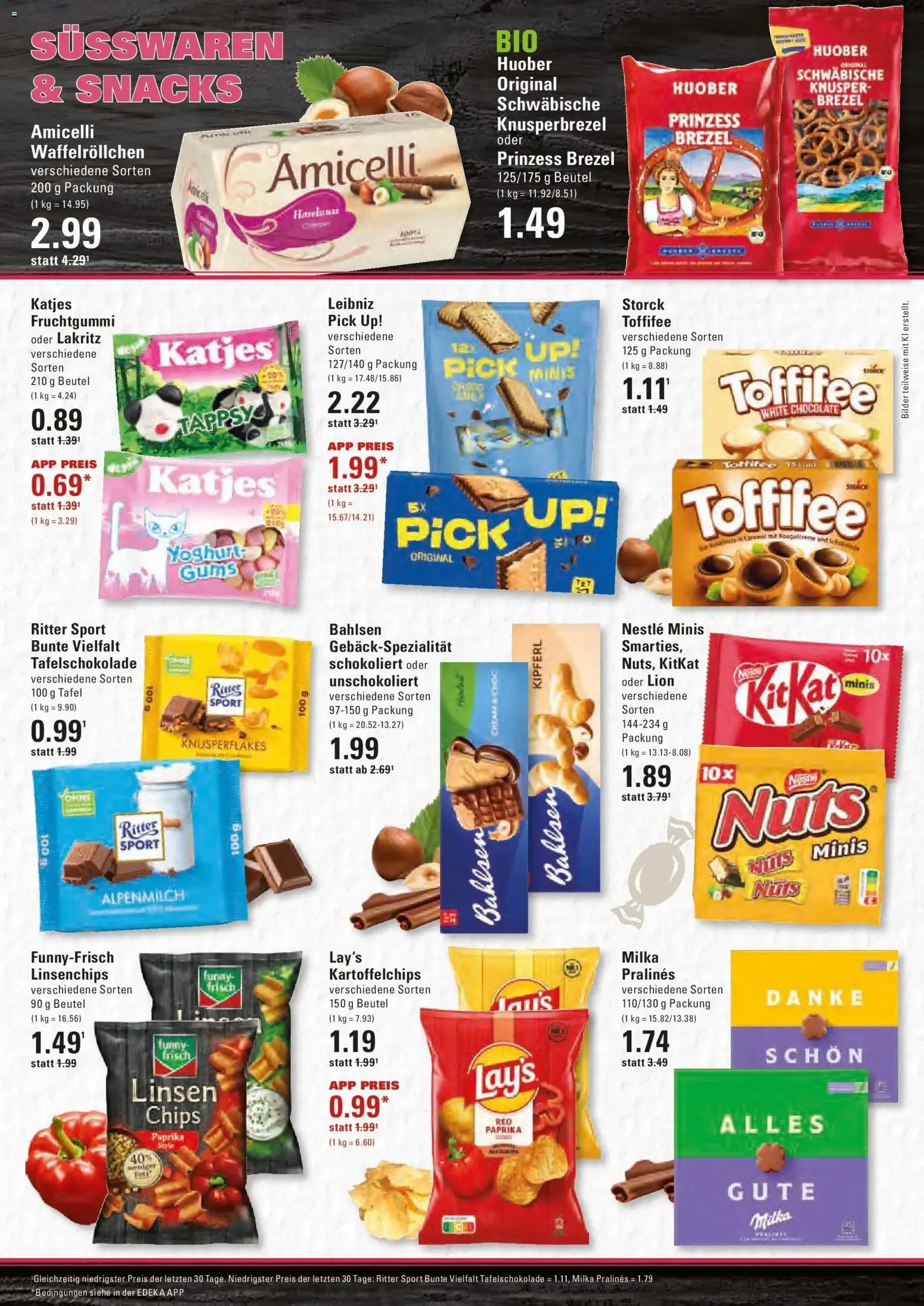 Edeka Prospekt Hamburg (ab 07.09.2026) » Angebote Online | Seite: 11 | Produkte: Ritter sport, Milka, Bilder, Toffifee
