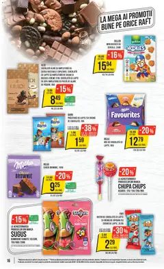 Ofertele Mega Image valabile de la 28.05.2026 | Pagină: 16 | Produse: Raft, Alune, Cremă, Ciocolată