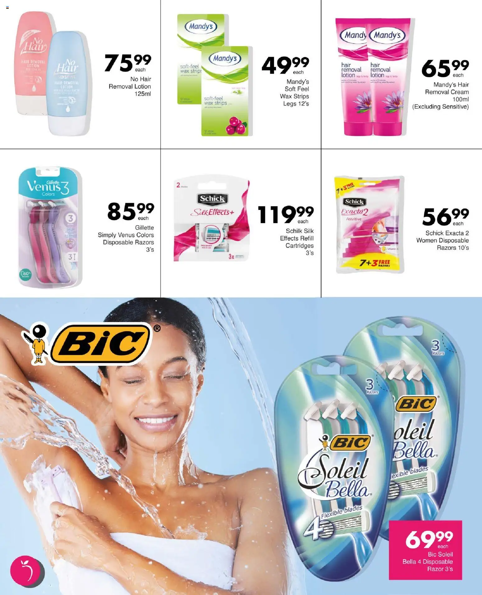 New Save catalogue – valid from 13/08/2026 | Page: 68 | Products: Wax, Cream, Razors, Lotion