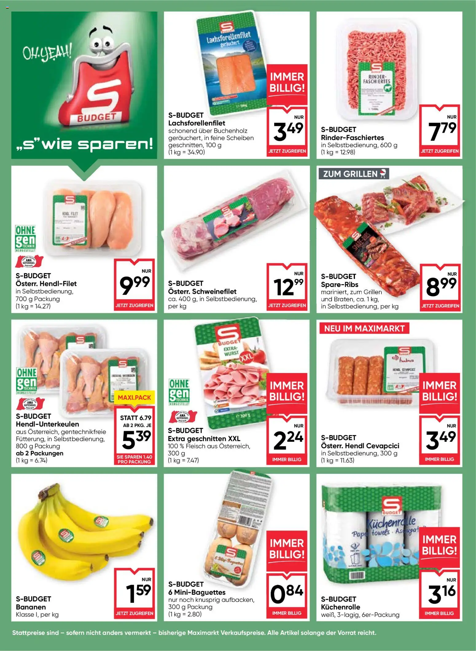 Maximarkt Flugblatt gültig ab 13.08.2026 | Seite: 6 | Produkte: Wurst, Bananen