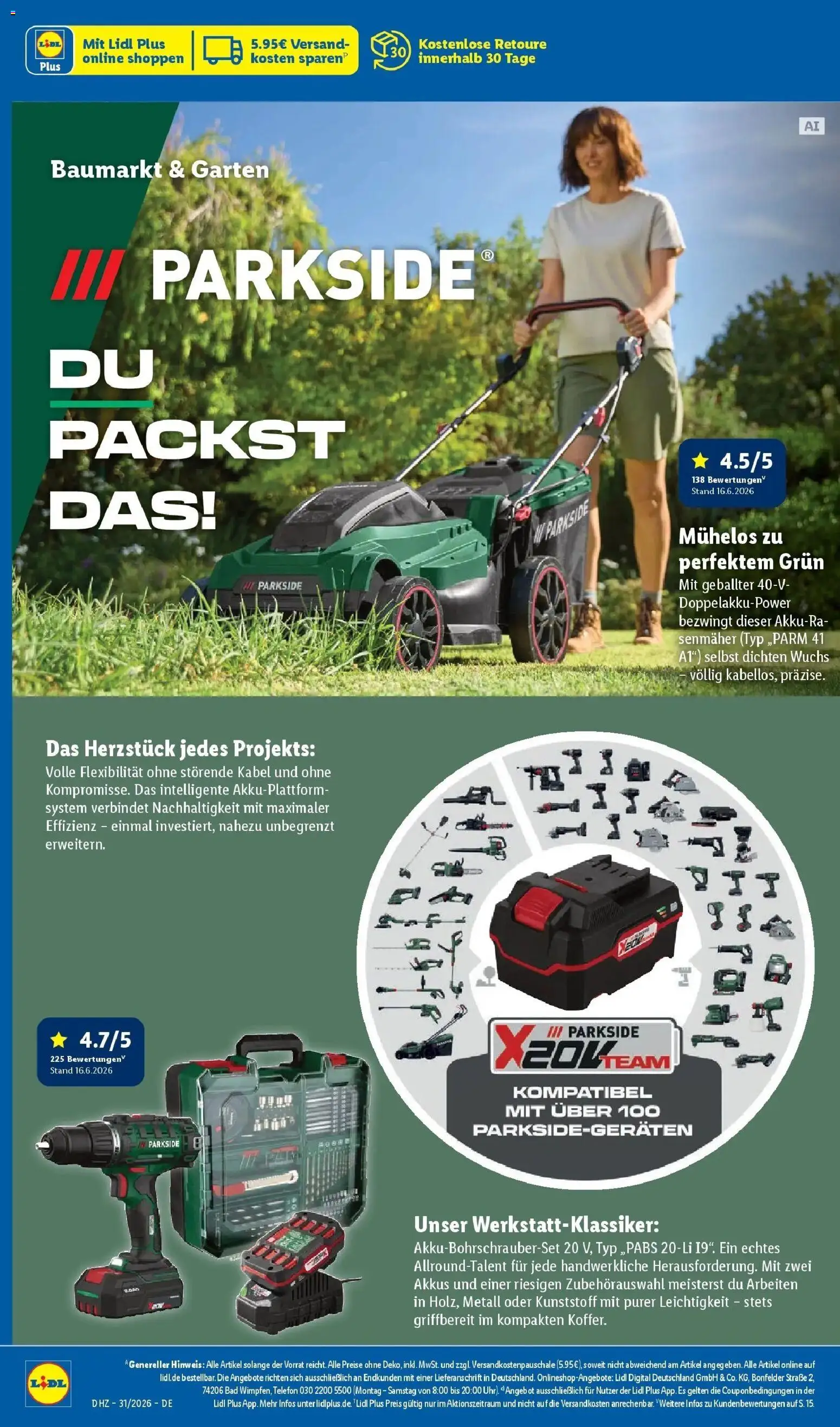 Lidl Prospekt Weikersheim – gültig ab 27.07.2026 | Seite: 44 | Produkte: Kabel, Bad, Telefon