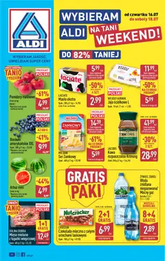 Pogląd oferty "Aldi gazetka - Oferta weekendowa" - ważna od 16.07.2026
