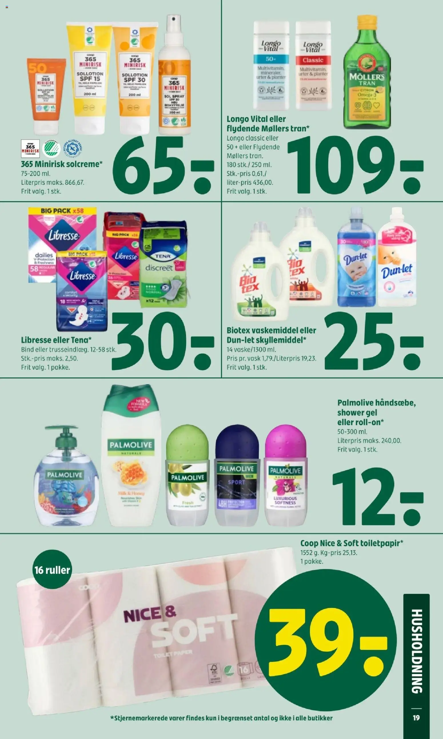Coop 365 tilbudsavis – gyldig fra 09/04/2026 | Side: 21 | Produkter: Toilet