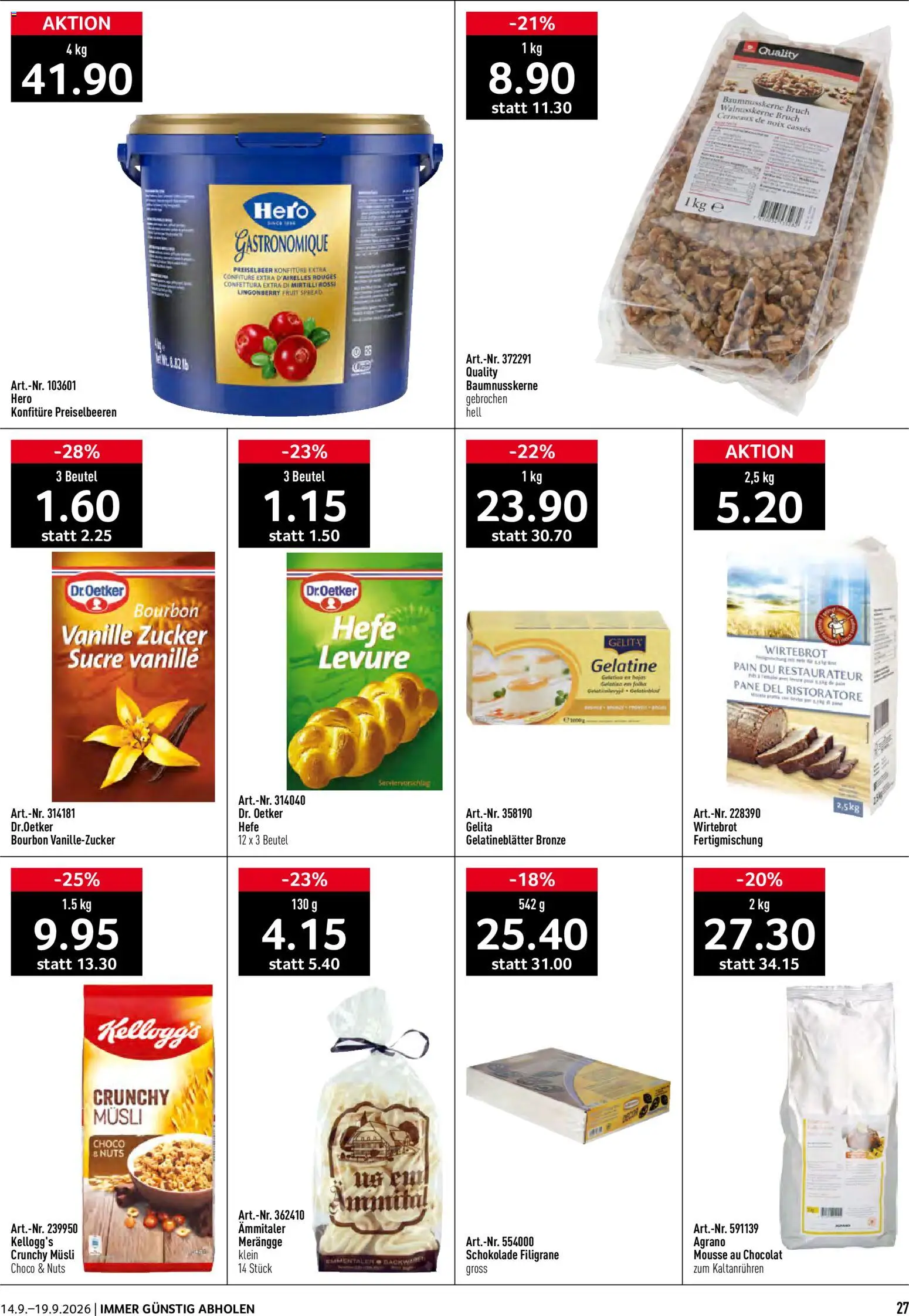 Prodega aktionen – gültig ab 14.09.2026 | Seite: 27