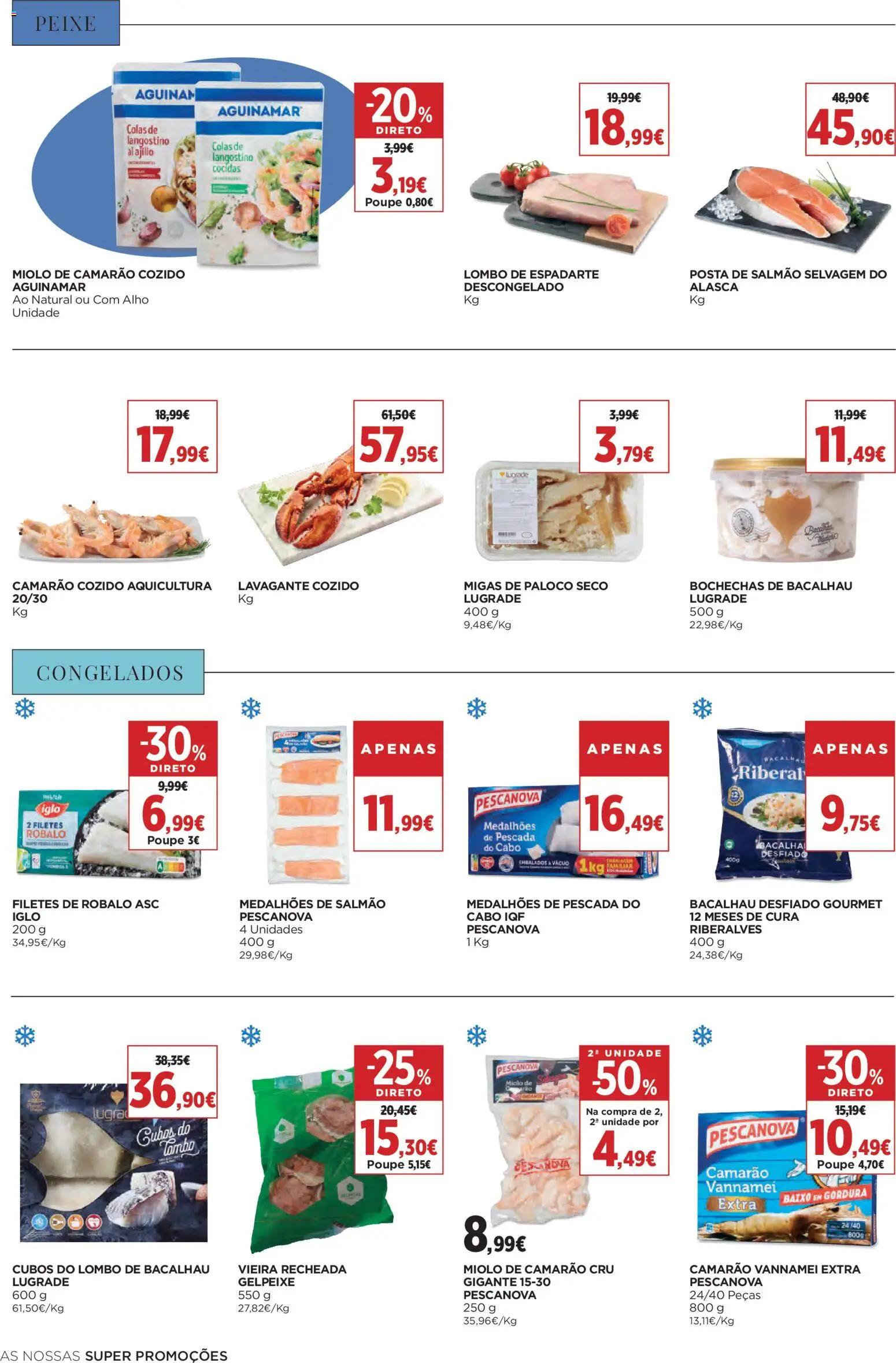 El Corte Ingles folheto │ válido de 02/10/2026 | Página: 16 | Produtos: Bacalhau, Pescada, Camarão, Pescada do cabo