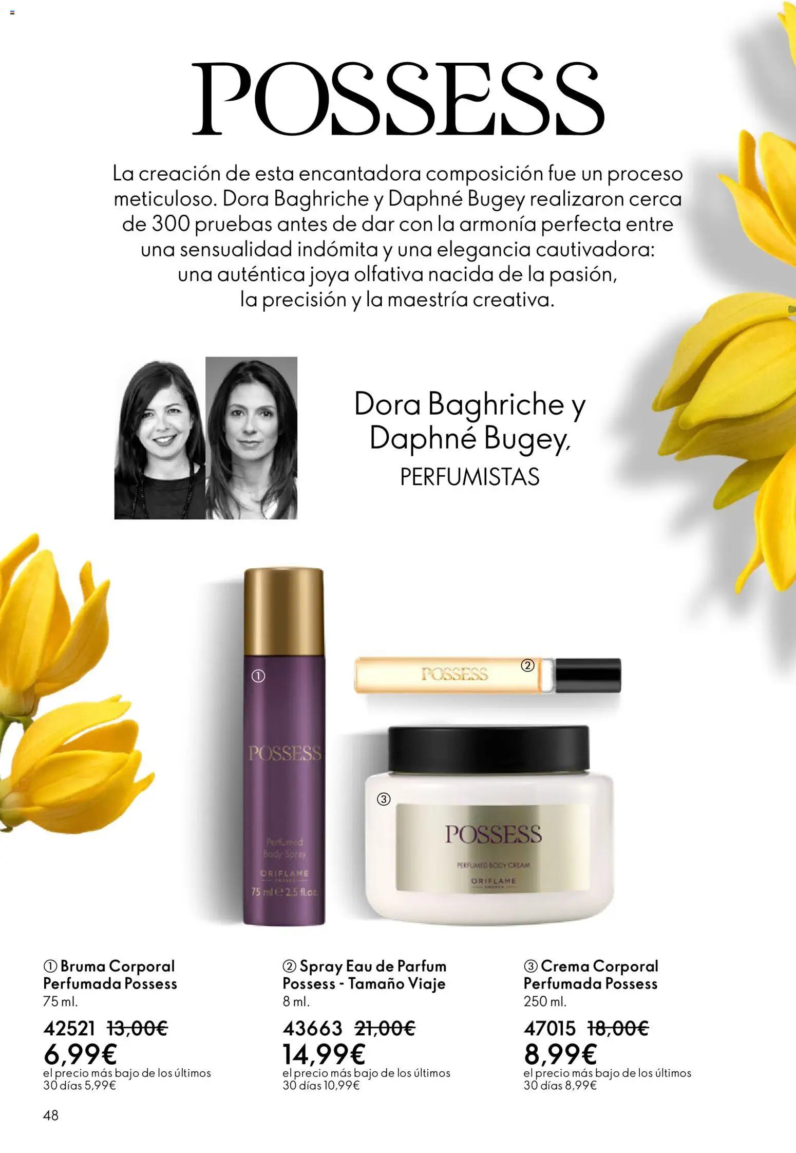 Oriflame - Catálogo Campaña 4 │ válido desde el 11.03.2026 | Página: 48 | Productos: Crema, Body, Eau de parfum