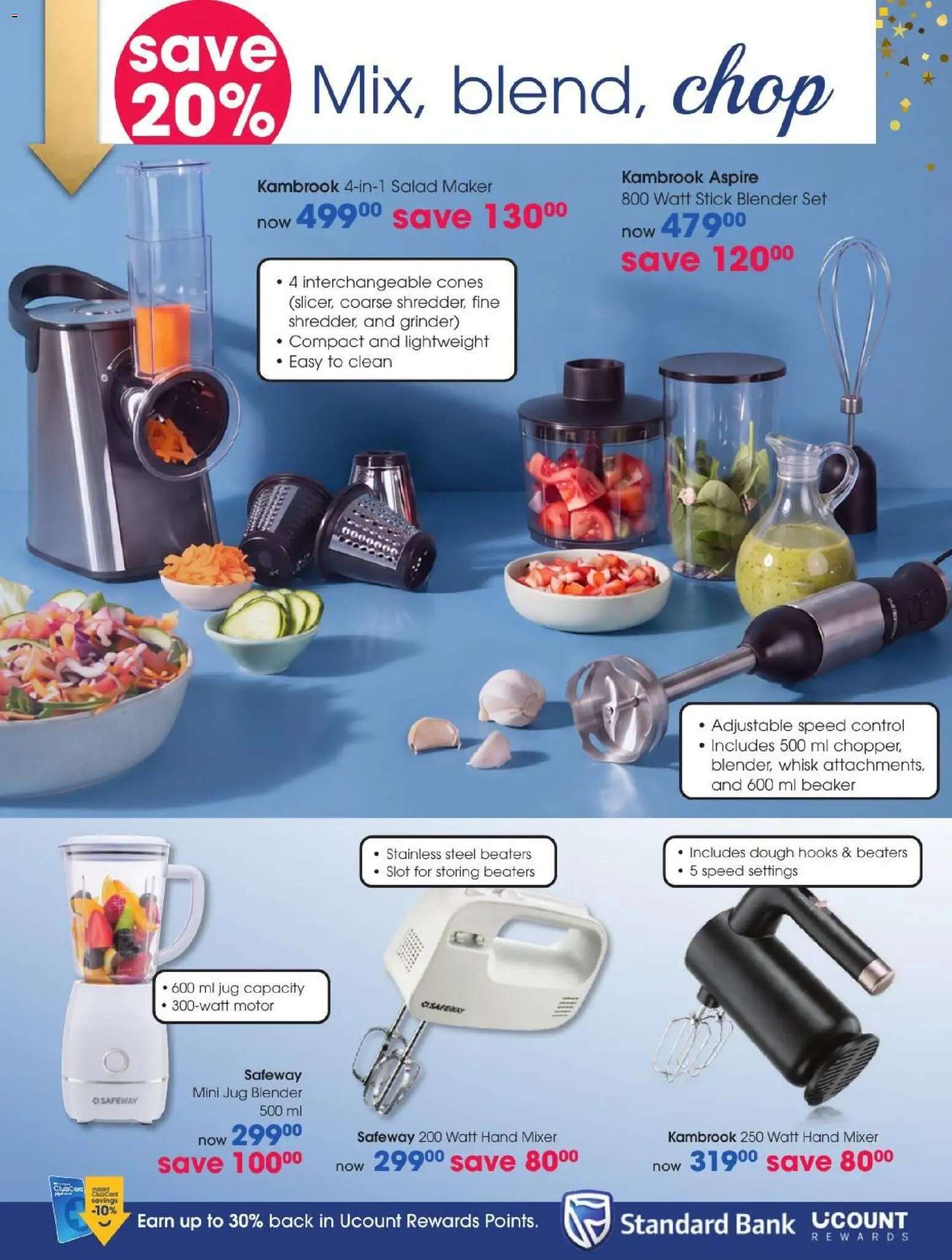 New Clicks catalogue – valid from 27/10/2026 | Page: 102 | Products: Grinder, Mixer, Blender, Dough