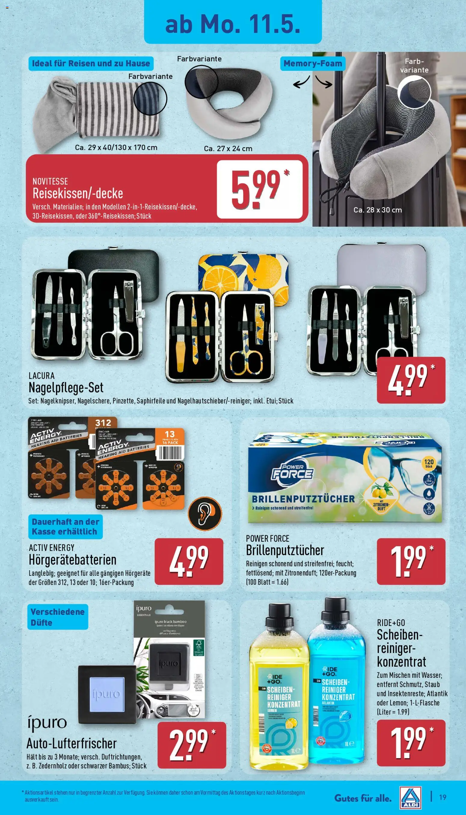 Aldi Prospekt 	 – gültig ab 11.05.2026 | Seite: 19