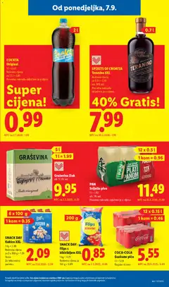 PAN Svijetlo pivo, 12 x 0.5l - Pregled kataloga iz trgovine Lidl, vrijedi od 07.09.2026 | Stranica: 13