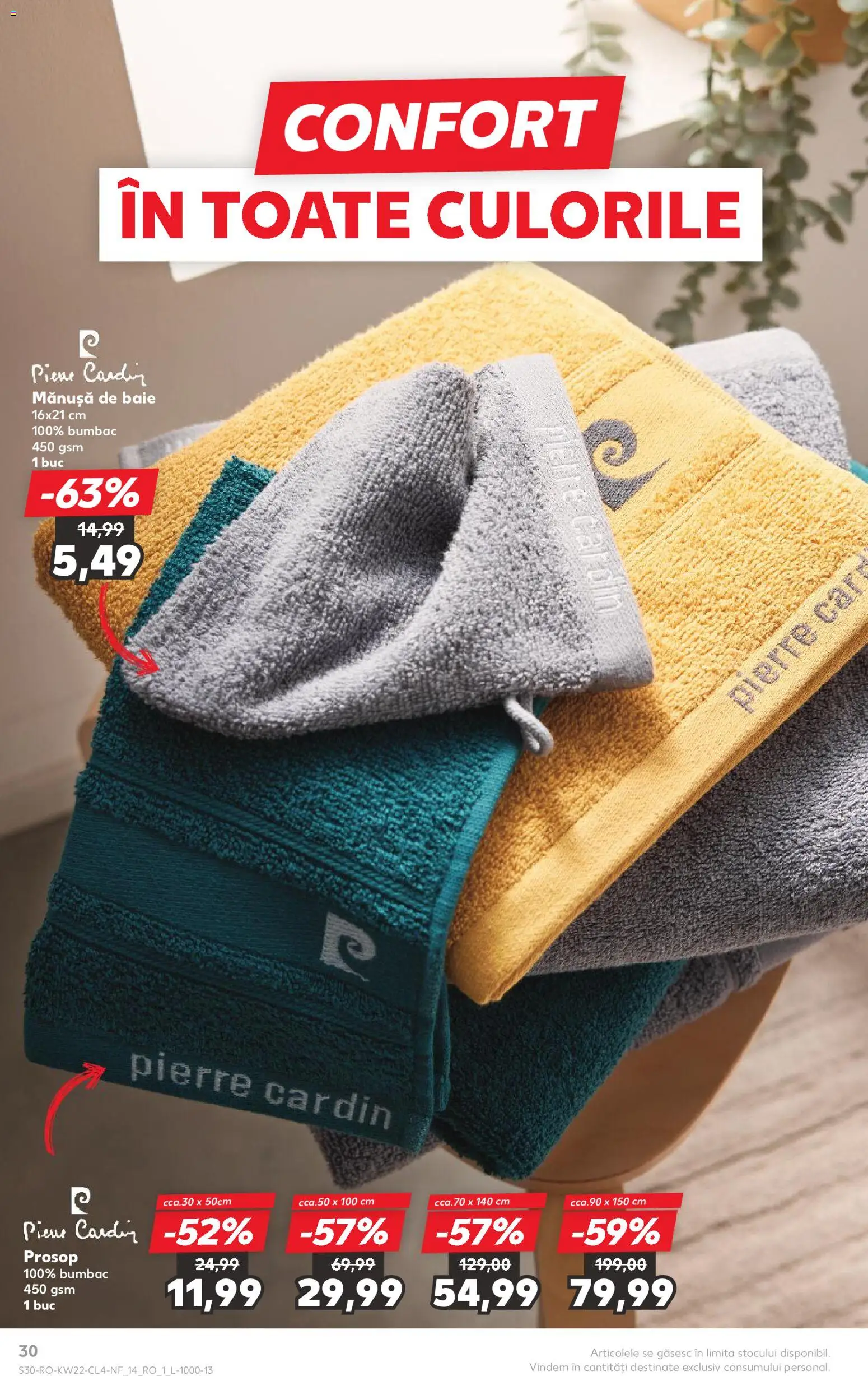 Noul catalog Kaufland – valabil de la 27.05.2026 | Pagină: 30 | Produse: Mănușă de baie