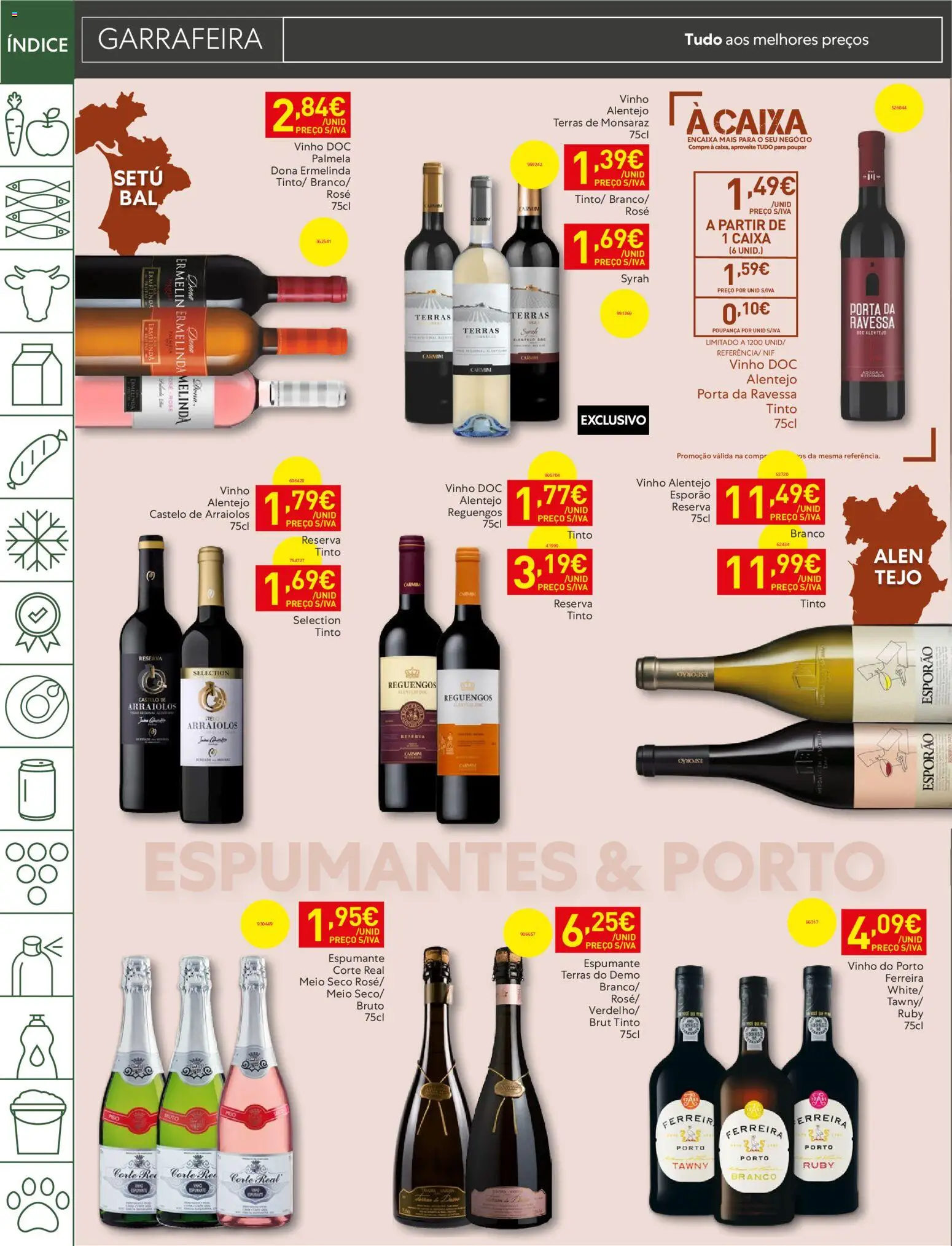 Recheio folheto │ válido de 26.05.2026 | Página: 28 | Produtos: Porta, Espumante, Caixa, Vinho