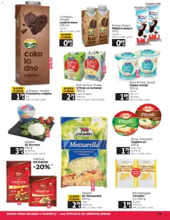 Tommy Katalog - Pregled kataloga iz trgovine Tommy, vrijedi od 30.04.2026 | Stranica: 19 | Proizvodi: Mozzarella, Vrhnje za kuhanje, Kava, Kiselo vrhnje