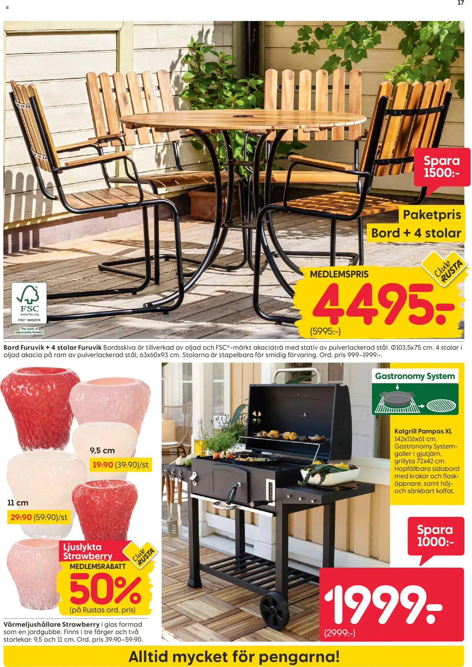 Rusta reklamblad aktuell från 11.05.2026 | Sida: 17