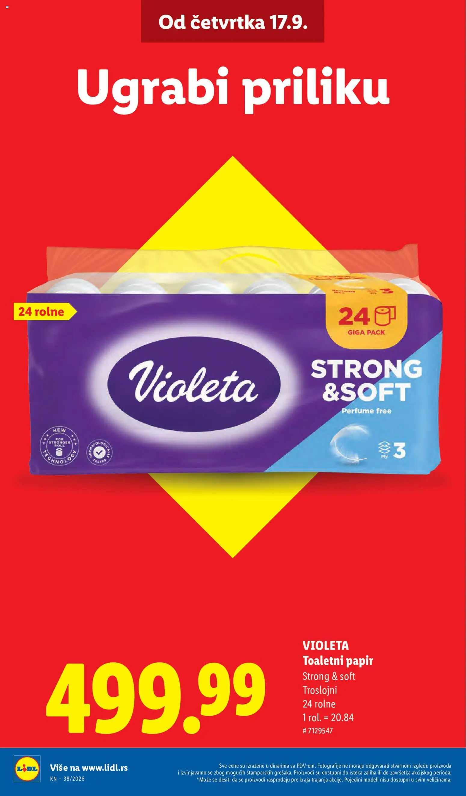 Lidl katalog - važi od 17.09.2026 | Strana: 12