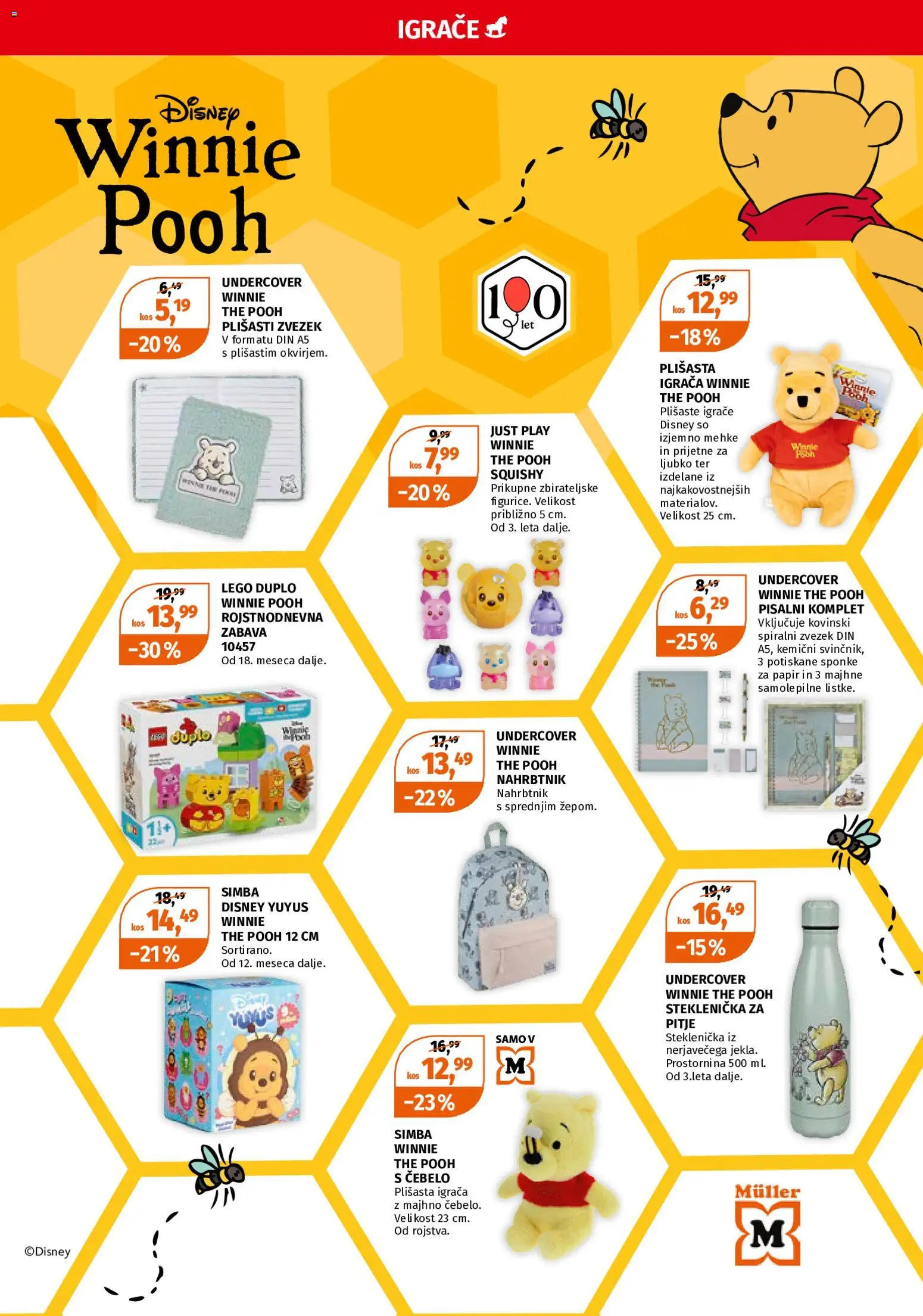Novi Müller katalog ponudbe – veljaven od 25.05.2026 | Stran: 5 | Izdelki: Kos, Zvezek, Nahrbtnik