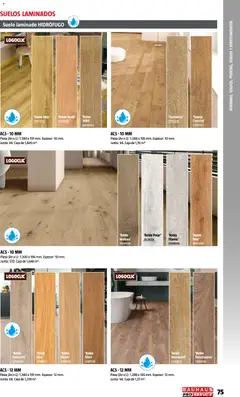Vista previa Bauhaus ProService válido desde el 11/05/2026 | Página: 75 | Productos: Suelo laminado, Caja