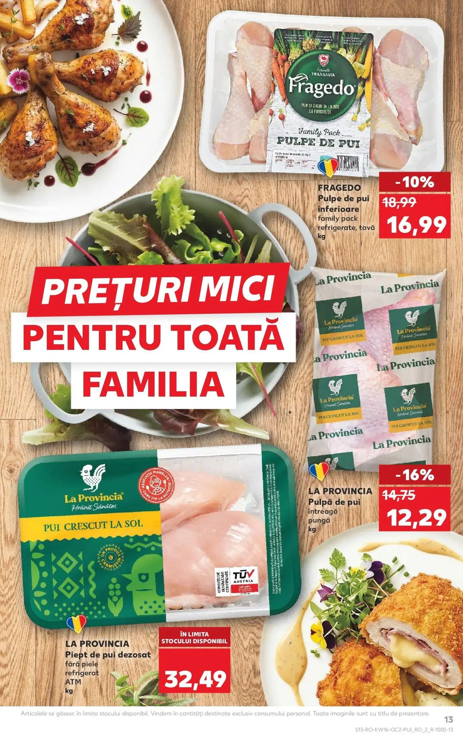 Noul catalog Kaufland – valabil de la 15.04.2026 | Pagină: 13 | Produse: Pungă, Hacıyatmaz Kedi Oyuncağı, Mici