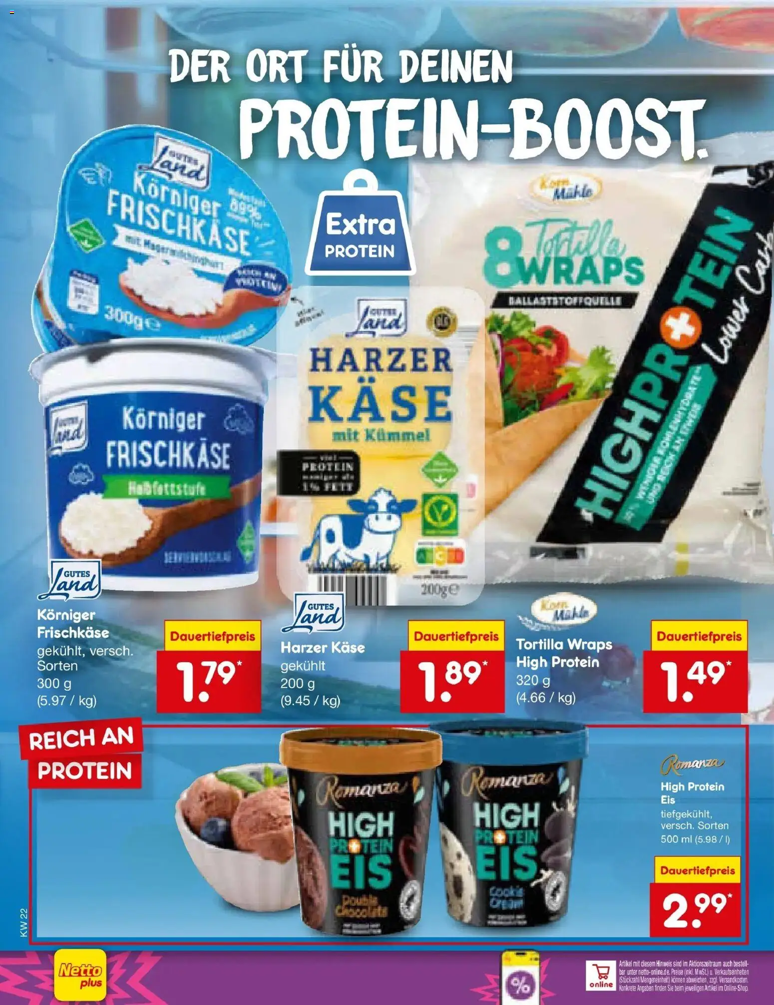 Netto Marken-Discount Prospekt Kremmen – gültig ab 14.06.2026 | Seite: 14 | Produkte: Käse, Frischkase