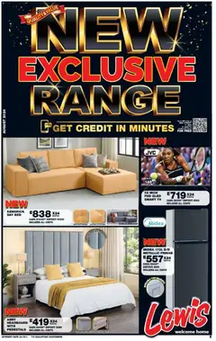 Lewis Stores specials catalogue – valid from 10/08/2026