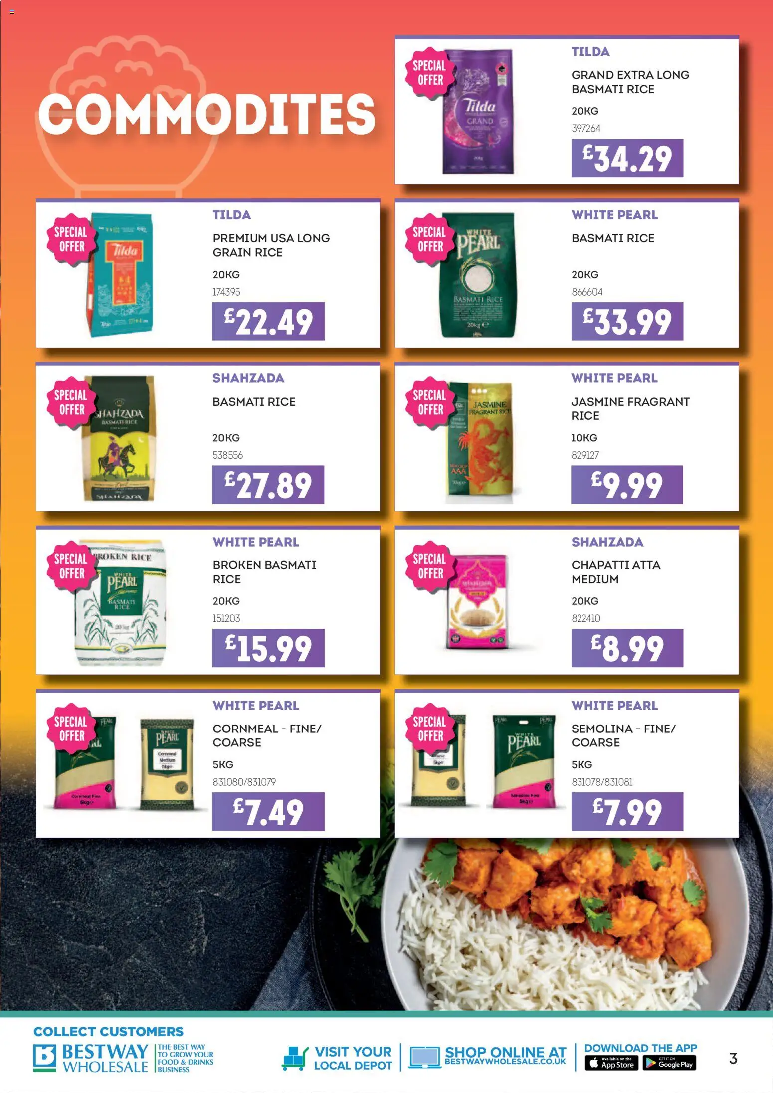 {H1} | Page: 3 | Products: Rice