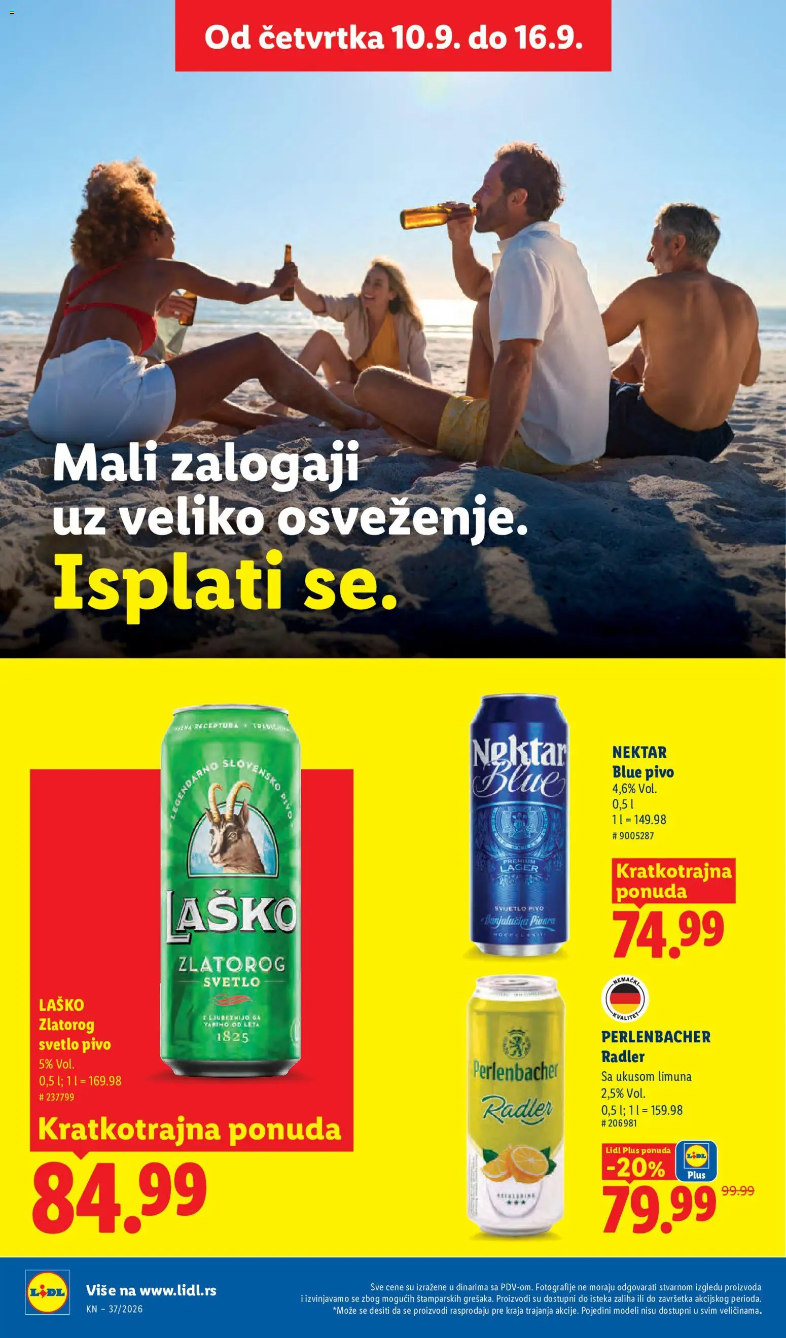 Lidl katalog - važi od 10.09.2026 | Strana: 56