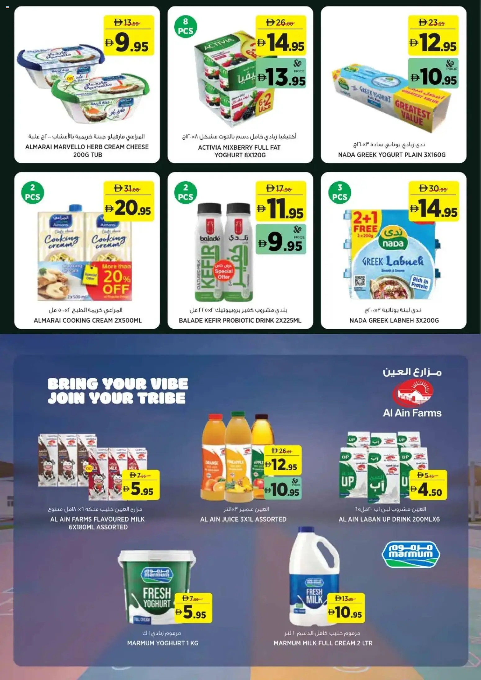{H1} | Page: 10 | Products: Cheese, Yoghurt, Apple, Cream