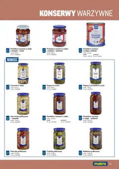 Pogląd oferty "Makro gazetka - Produktów marek własnych dla profesjonalnej Gastronomii" - ważna od 01.03.2026 | Strona: 61 | Produkty: Papryka, Pomidory suszone w oleju, Suszone pomidory, Pomidory