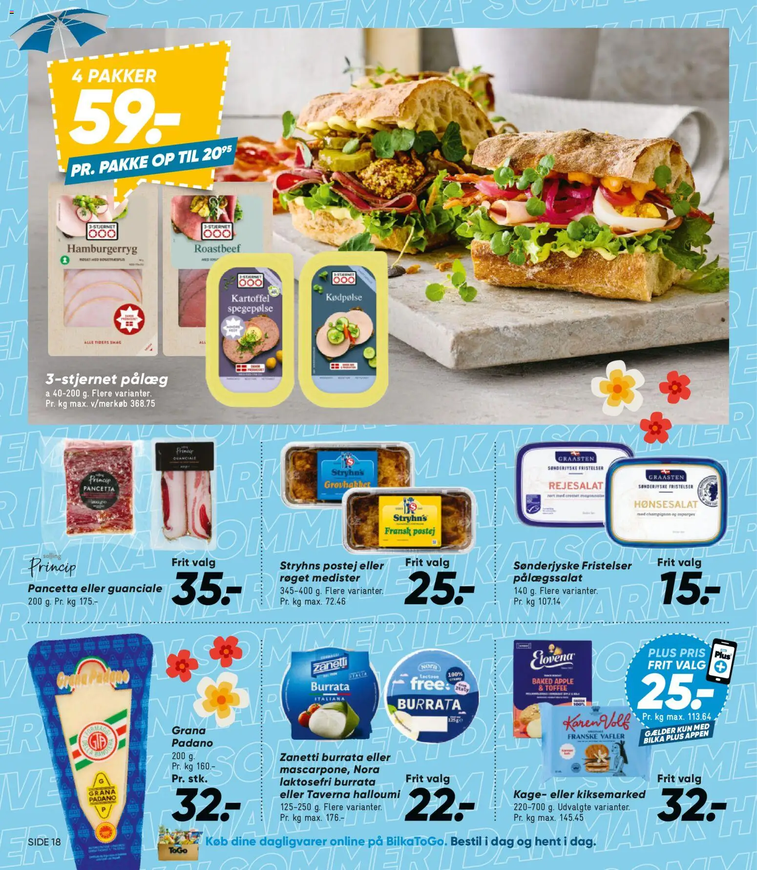 Bilka tilbudsavis – gyldig fra 26/06/2026 | Side: 27 | Produkter: Champignon, Pålæg, Vafler, Roastbeef